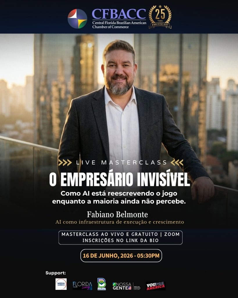 O Empresário Invisível — Fabiano Belmonte — 16/06/2026, 17:30 — Zoom