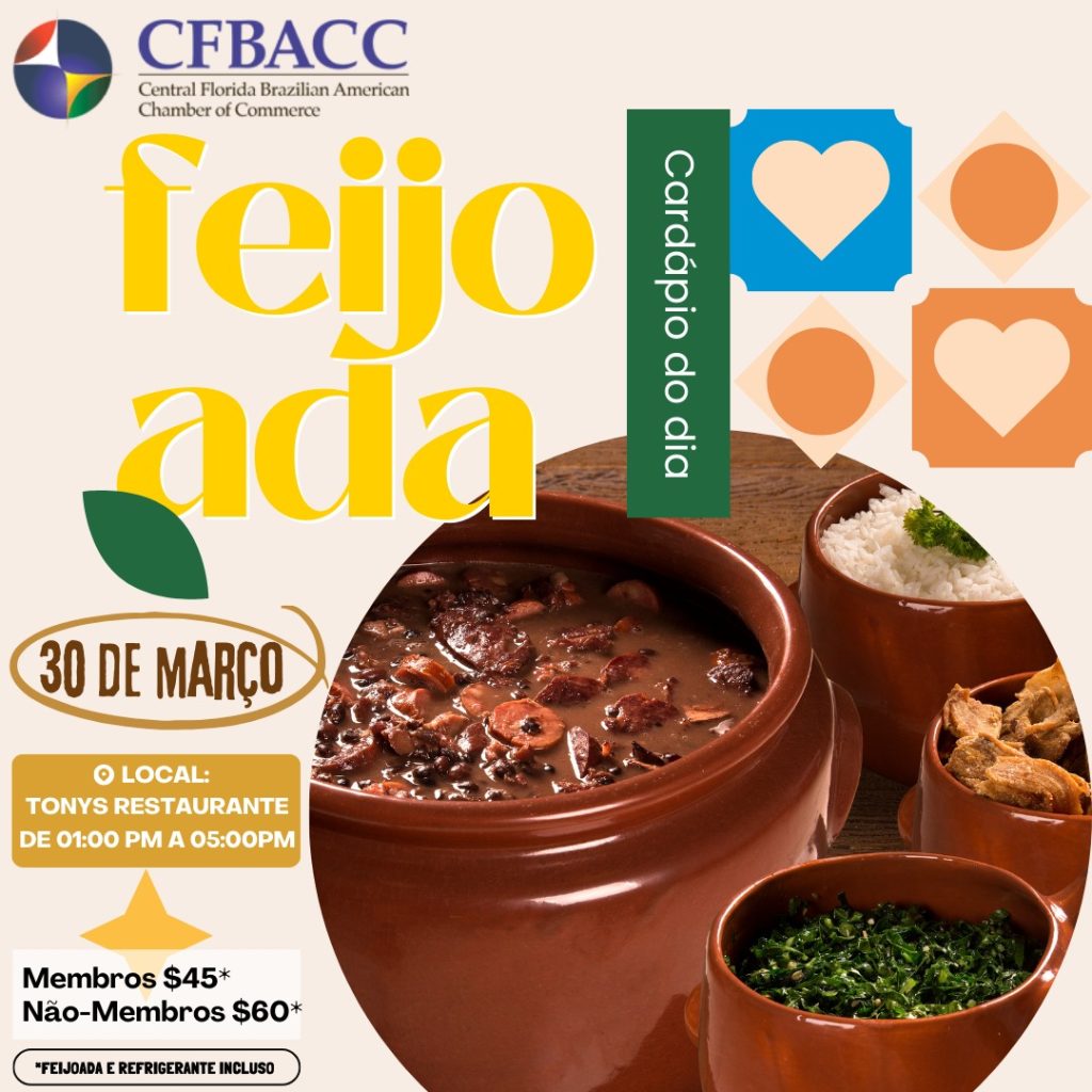 Material de divulgação: Feijoada CFBACC 2024