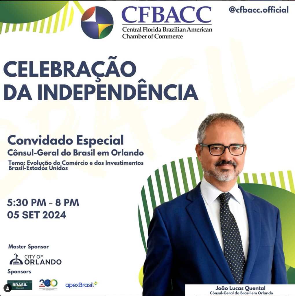 Material de divulgação: Celebração da Independência