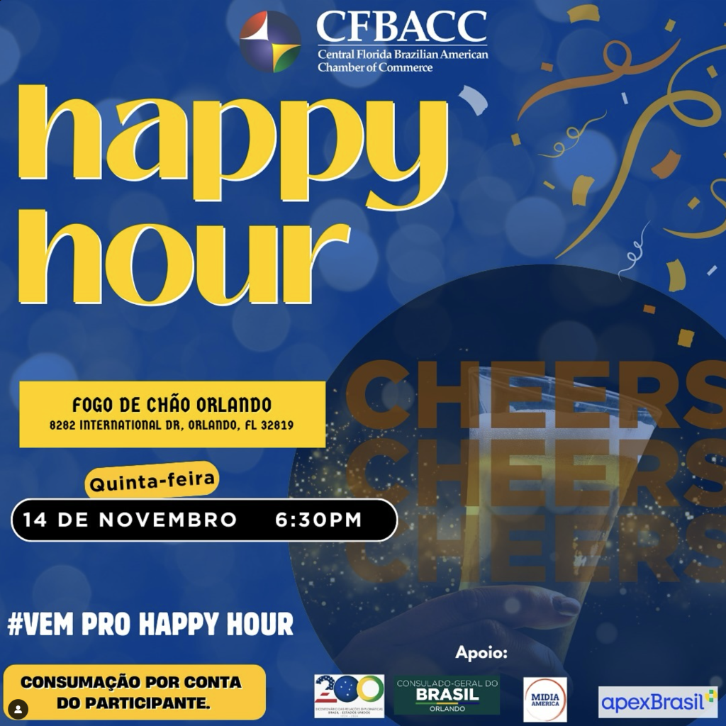 Material de divulgação: Happy Hour