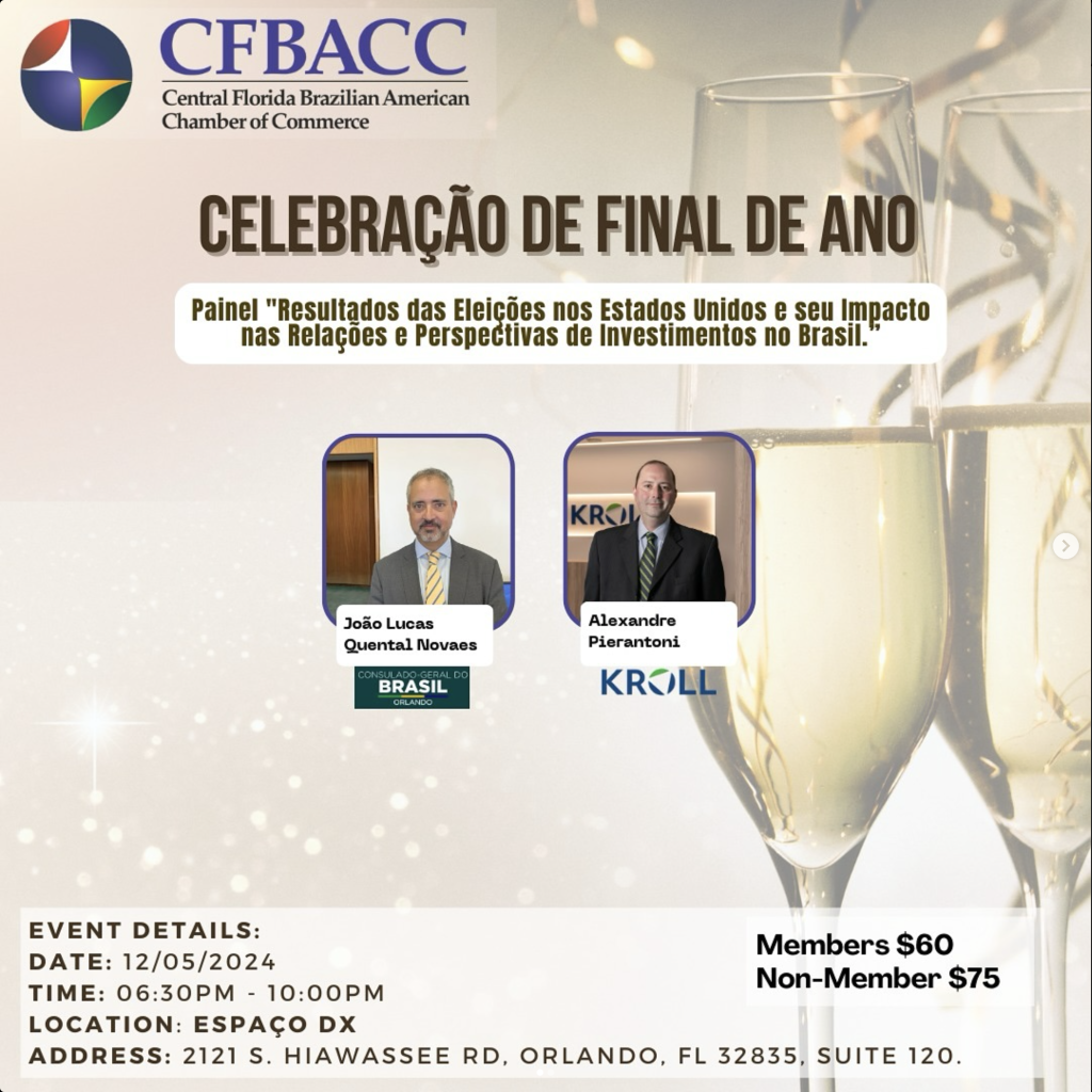 Material de divulgação: Celebração de Final de Ano