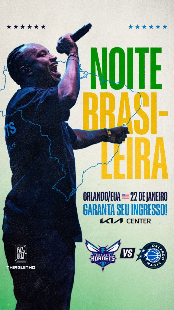 Material de divulgação: Brazilian Night Orlando Magic